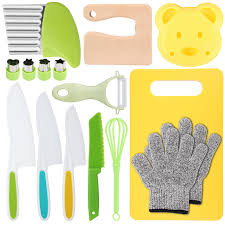 Kit Cuisine Montessori - Ustensiles Découper Trancheuses