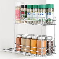 Tiroir Coulissant Niveaux pour un Rangement Optimal des Épices