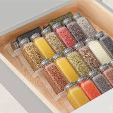 Organisateur Transparent Extensible pour Tiroir - Rangement Idéal pour Épices