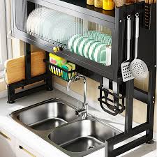 Support Évier Cuisine: Rangement Égouttoir Extensible Pratique