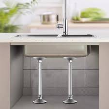 Support Évier Cuisine Encastré Rétractable en Inoxydable