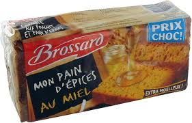 Pain d'épices Miel Brossard 350g - Douceur et Tradition