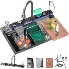 Ribanedy Multifonction Extractible Lave Gobelets - Accessoire Évier Cuisine Pratique