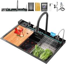 Robinet Multifonction pour Évier de Cuisine - Accessoire Pratique et Élégant