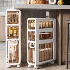 Rangement Transparent à Roulettes pour Toilettes : Optimisez votre Espace