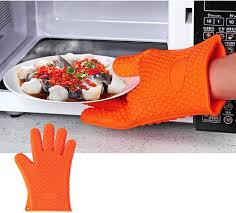 Gant en Silicone Antidérapant pour Barbecue - Sécurité et Confort