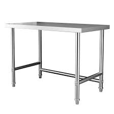 Étagère Inox Cuisine Professionnel pour Restaurant Extérieur