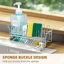 Organisateur Inoxydable GUWINA : L'indispensable pour votre Évier de Cuisine