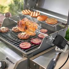 Only Fire Rôtisserie Tournebroche Inoxydable - Le compagnon idéal pour vos barbecues