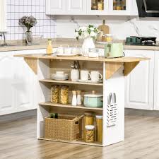 HOMCOM Rangement Rabattable en Caoutchouc pour un Aménagement Cuisine Pratique