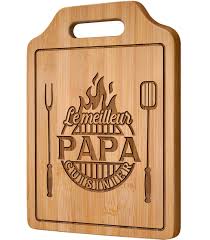 Planche à Découper Papa - Le Cadeau Idéal pour les Chefs en Herbe