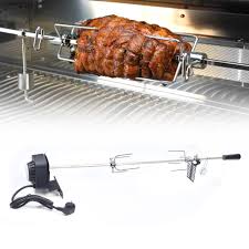 WSIKGHU Rotisserie Moteur Acier Inoxydable - La Solution Idéale pour un Barbecue Parfait