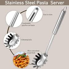 Cuillère Spaghetti Inoxydable Fourchette Pâtisserie - L'Accessoire Indispensable pour Votre Cuisine