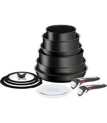 Batterie de Cuisine Induction Tefal L1599243 : Casseroles Empilables Antiadhésives