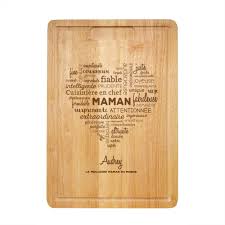 Planche à Découper Gravée Crazy Kitchen - Idéale pour Maman