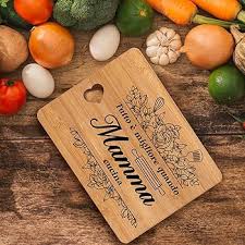 Planche à Découper Maman - Le Cadeau Parfait pour les Anniversaires et Thanksgiving