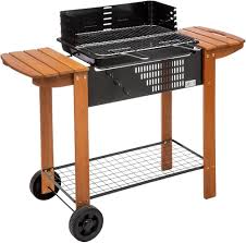 Barbecue Charbon Bois XXL Noir - Votre compagnon idéal pour des grillades parfaites