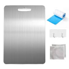 Planche à Découper en Titane Yamato - Inoxydable et Élégante