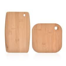 Mini Planche à Découper en Bois - Set Pratique et Élégant