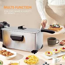 Aigostar Agni 30HEY : Friteuse Anti Éclaboussures de 3L