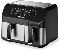 Techwood Friteuse Sans Huile Duo - Cuisine Saine et Délicieuse