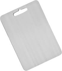 Planche à Découper en Aluminium Inoxydable - Hygiénique et Résistante