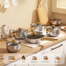 Batterie de Cuisine Gaz - L'Essentiel pour vos Repas