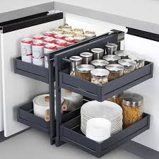 Organisateur Coulissant pour Rangement de Cuisine - Idéal pour Maximiser l'Espace