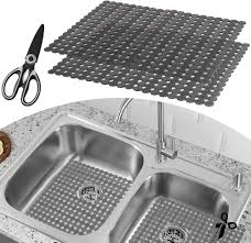 Tapis d'Évier de Cuisine Élégant et Pratique