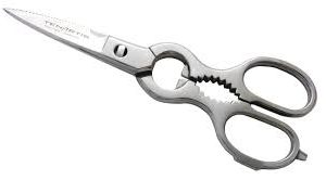 Ciseaux de cuisine en inox Tenartis - Précision et Durabilité