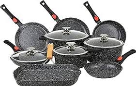 Batterie de Cuisine en Aluminium avec Revêtement Induction Kamberg