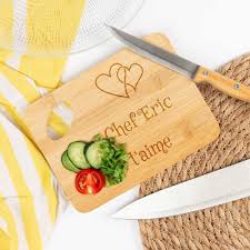 Planche à Découper Personnalisée avec Texte