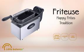 Friteuse Électrique Cuve Amovible LITTLE BALANCE 8521 Tradition