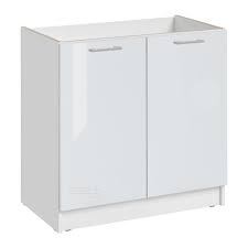 Meuble Sous Évier Cuisine 80 cm - Cuisineandcie