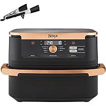 FlexDrawer Antiadhésives Compatibles Lave Vaisselle AF500EUCP – Accessoire Essentiel pour Friteuse Ninja Foodi Max 10,4L