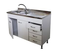 Meuble sous évier cuisine 120 cm - Alliez style et fonctionnalité