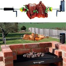 Rôtissoire Automatique pour Barbecue - Accessoires de Pique-Nique
