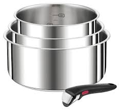 Casseroles Empilables Tefal Ingenio L898S4 - Praticité et Style en Cuisine