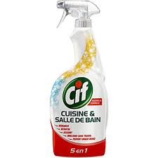 Cif Spray Cuisine Salle 750ml - Le Nettoyage Efficace pour Votre Cuisine
