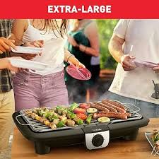 Tefal BG921812 Barbecue Électrique Thermostat - Grillade Parfaite à Domicile