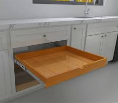 Plateau Coulissant avec Étagères pour Cuisine - Optimisez votre Espace