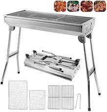 Barbecue Charbon de Bois Inox Portable OHMG