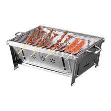 Barbecue Charbon Bois Inoxydable TINMIX - L'expérience ultime de grillade