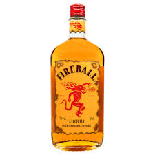 Fireball Liqueur Mixte Cannelle Whisky - Liqueur Pain d'Épices