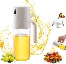 Vaporisateur Distributeur pour Huile d'Olive - Bouteille Brun Clair