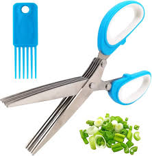 Ciseaux Inoxydable Nettoyage Aromatiques Ciboulette - Les Indispensables de la Cuisine