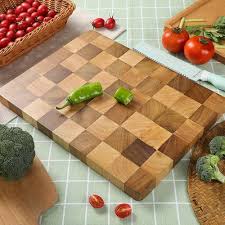 Planche à Découper Antibactérienne Damier - Pratique et Élégante