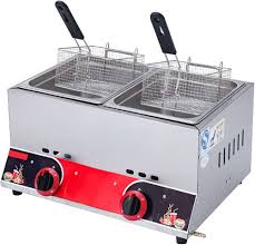 Friteuse Professionnelle à Gaz CHEMYO en Acier Inoxydable