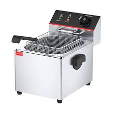 Machine Friteuse Électrique Inoxydable pour Restaurants