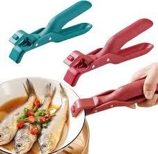 Pince Anti Brûlure de Cuisine en Silicone Multifonction